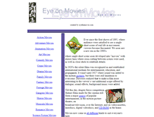 Tablet Screenshot of eyethemovie.com